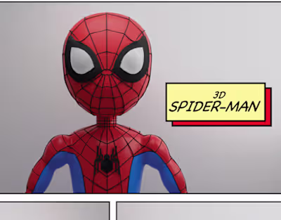 3D Modeled Spider-Man :: Behance
