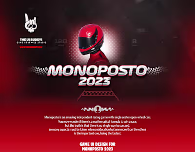 MONOPOSTO - GAME UI DESIGN 