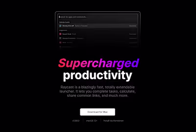 Recreating Raycast on Webstudio