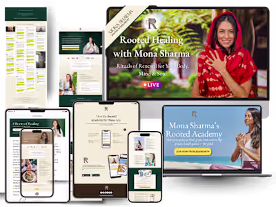 Mona Sharma's Rooted Academy Launch Strategy & Execution