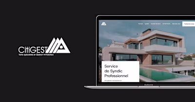 Citigest - Gestion Locative: Branding & Web Design