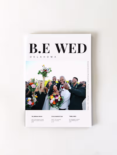 Contributing Writer & Editor -  B.E Wed Issue 3 