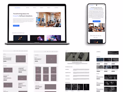 Excel Software- Website Design