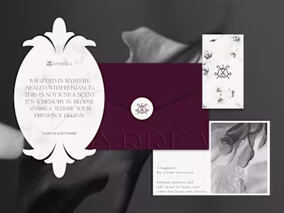 Myrréa - Fragrance Brand Identity