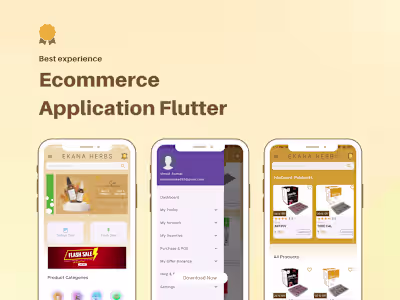 Flutter Ecommerce