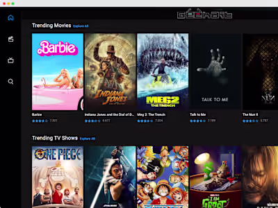 Geekait (Movies, Tv Shows)