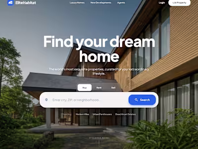 I designed this Hero section