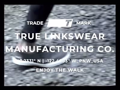"Enjoy The Walk" - True Linkswear