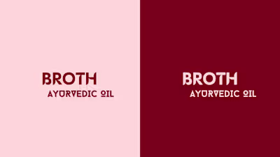 Packaging Design for Broth Hair Oil