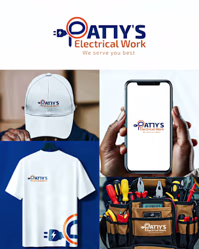 Worked on a clients logo for his electrical business