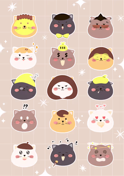 Sticker design
