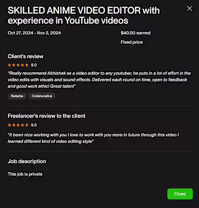 SKILLED ANIME VIDEO EDITOR with experience in YouTube videos