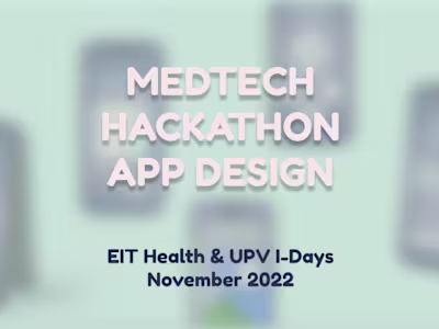 Hackathon app design