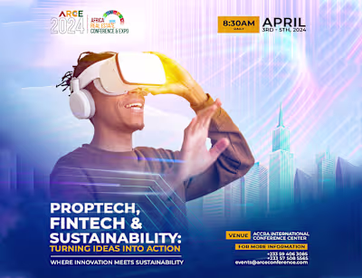 Corporate Real Estate Proptech Event Professional Flyer