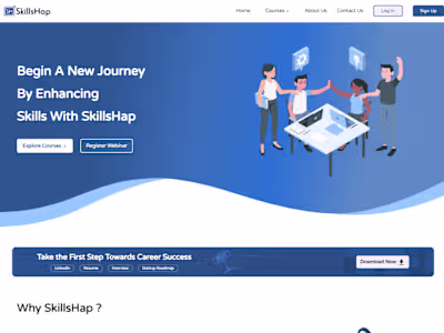 LMS Development for Skill Based Educational Organization