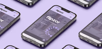 Flipzor Website and Brand Development