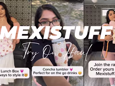 Paid Partnership with Mexistuff