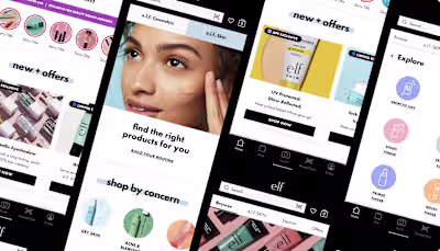 E.L.F. Mobile App UIUX Enhancement