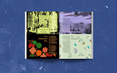 MERAKI Magazine spreads (Spectrum Edition) on Behance