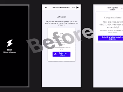 Haion.AI Expense App Redesign