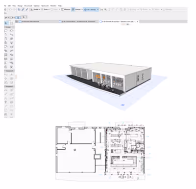 CAD-TO-BIM FOR A RESIDENCIAL BIULDING
