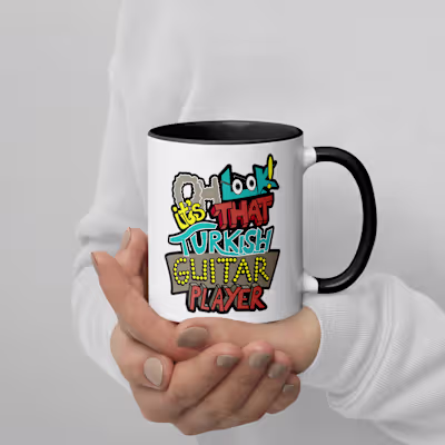 Personal Gift Design - It's That Turkish Guitar Player