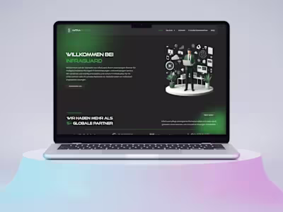 Infraguard - IT Services WordPress Website Design