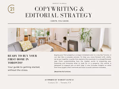 Copywriting & Website Project