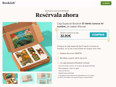 Vibrant & engaging landing page for a subscription website