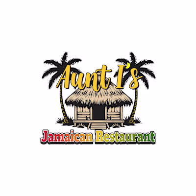 AUNT I'S JAMAICAN RESTAURANT || LOGO DESIGN