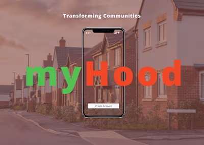 myHood Connect: Digital Community Reinvented :: Behance