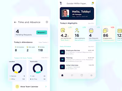 TALENTO - HR Management SaaS Mobile App