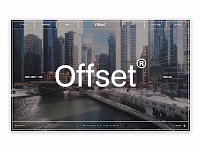 Offset - Architecture & Interior Design Website