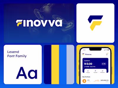 I designed the brand identity for Finovva - a decentralized ...