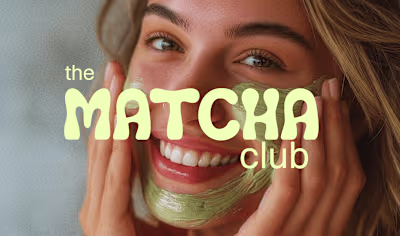 THE MATCHA CLUB | Skincare Brand Design