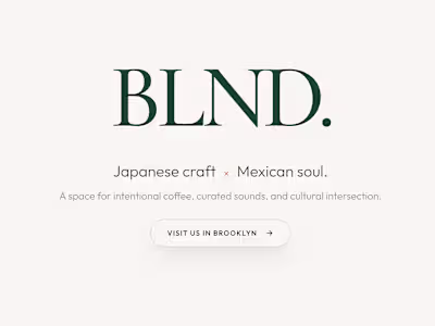 Music Curation + Website made