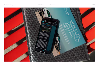 Social media post design for auto reseller — CyberPulse