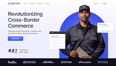 Logistics Website