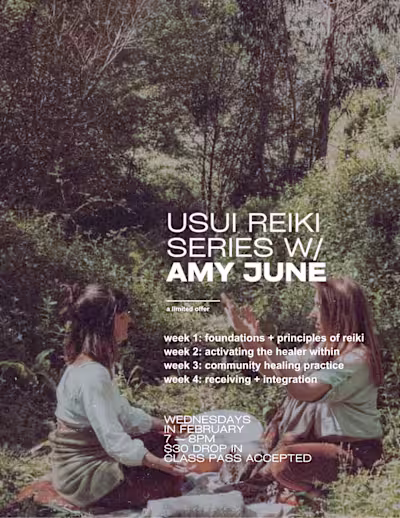Reiki Workshop Promo Flyer