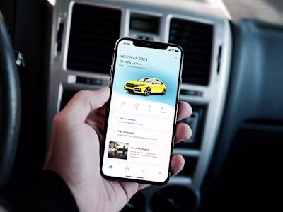 Automotive Companion App Design