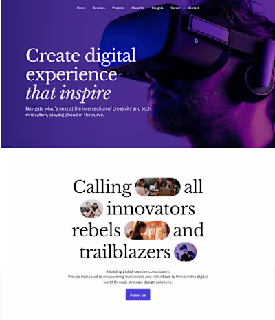 Digital Marketing, Branding Website