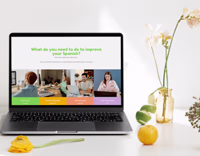 Brand identity redesign and web dev for La Pera ELE on Behance