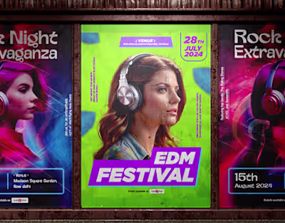 Music concert poster design :: Behance