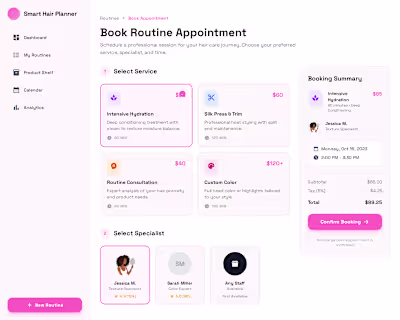 Smart Hair Care Management &