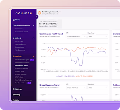 Conjura website redesign