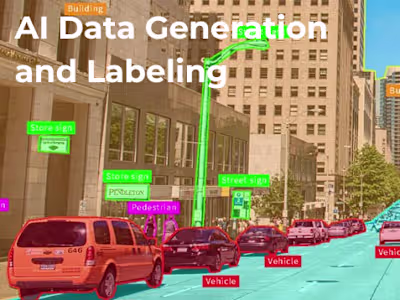 AI/ML Data generation, labeling, annotations.