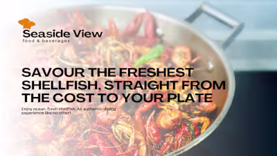 Restaurant Landing Page Copy (Mock Up Design)