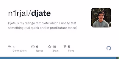Django Awesome Template