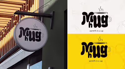 Mug hug coffee shop) :: Behance