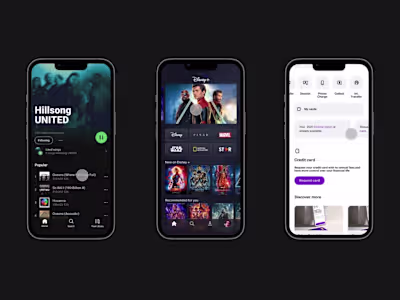 UI Design / Interactions